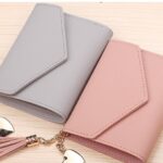 Gray women's wallet